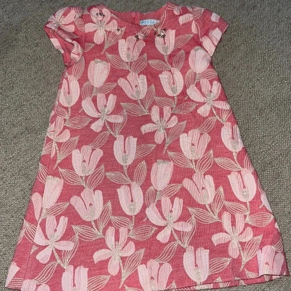 Abel & Lula Fully Lined dress - size 4T - E